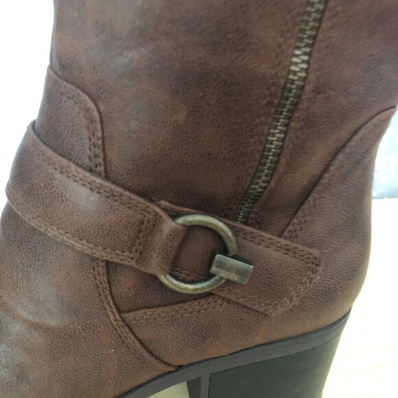 BARETRAPS BLACK AND BROWN HIGH HEELS,-#017 - Picture 4 of 13